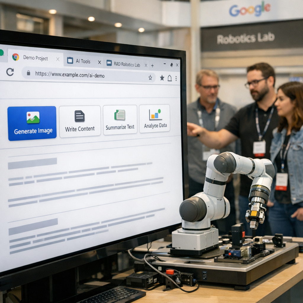 AI 行业的安静一天：真正往前走的，不是大模型分数，而是浏览器、机器人和代理工程