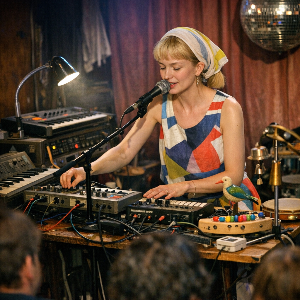 当流行乐开始故意“跑调”：Kate NV这张《Room for the Moon》，为什么今天听仍然新鲜得像未来