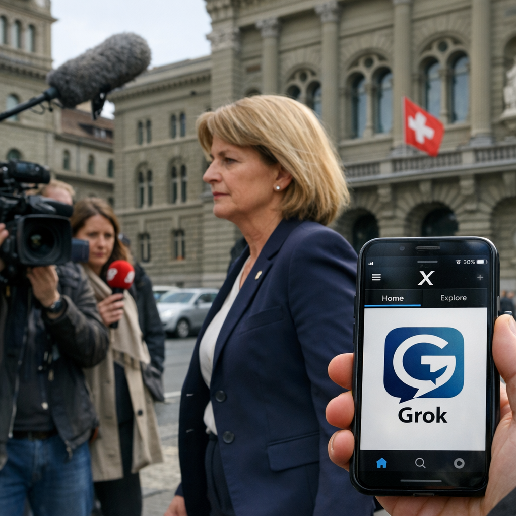 当 AI 的“嘴臭”撞上法律：瑞士部长起诉 Grok，马斯克式幽默迎来欧洲拷问