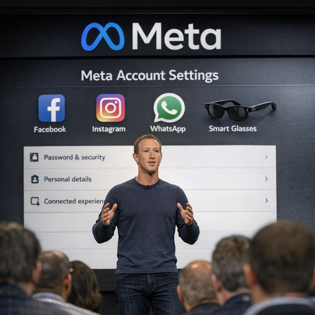 Meta升级统一账户体系：设置更省事，生态绑定也更紧
