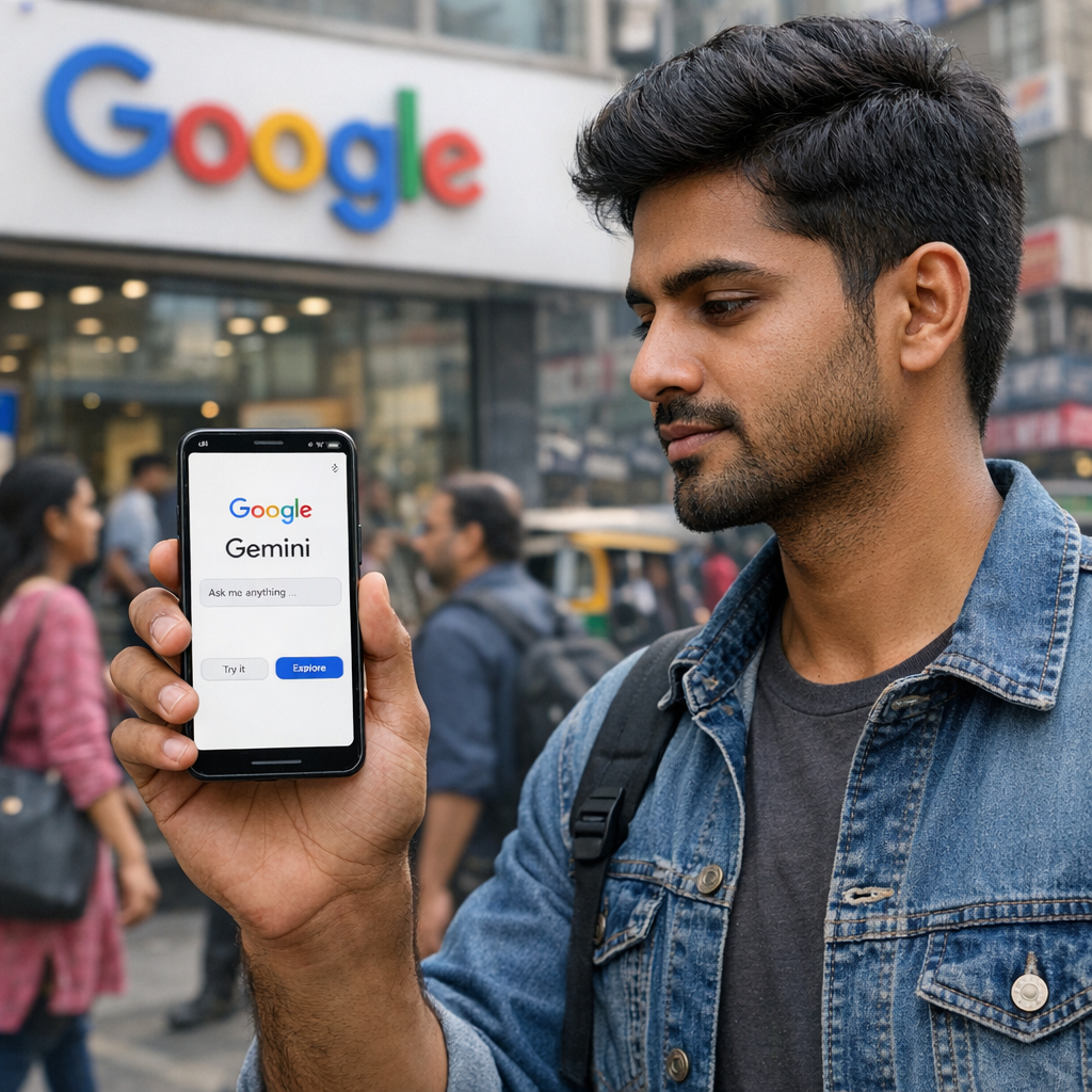 谷歌把“懂你”的 Gemini 带到印度：AI 开始翻你的邮箱，也开始重新定义搜索入口