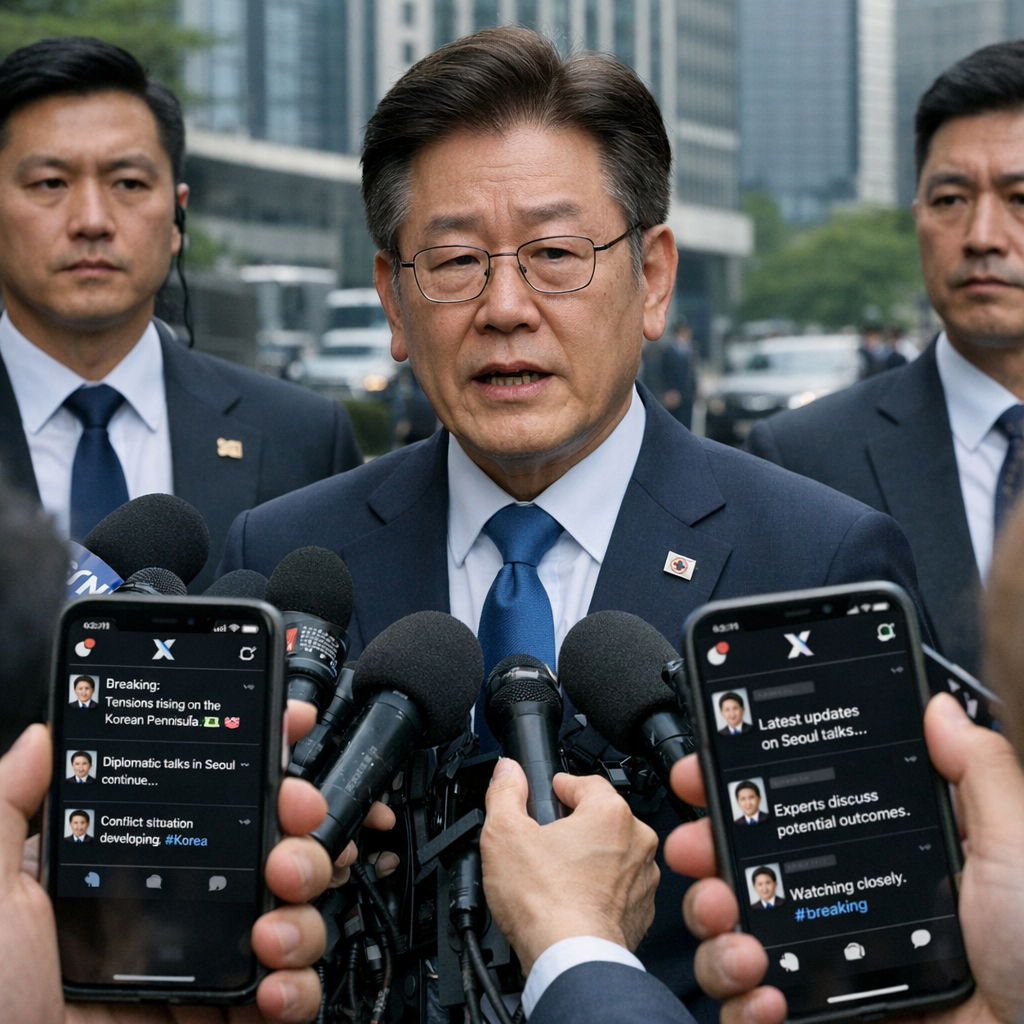 韩国总统把外交发到了 X 上：一条转帖，如何点燃以色列怒火与“社交媒体治国”争议