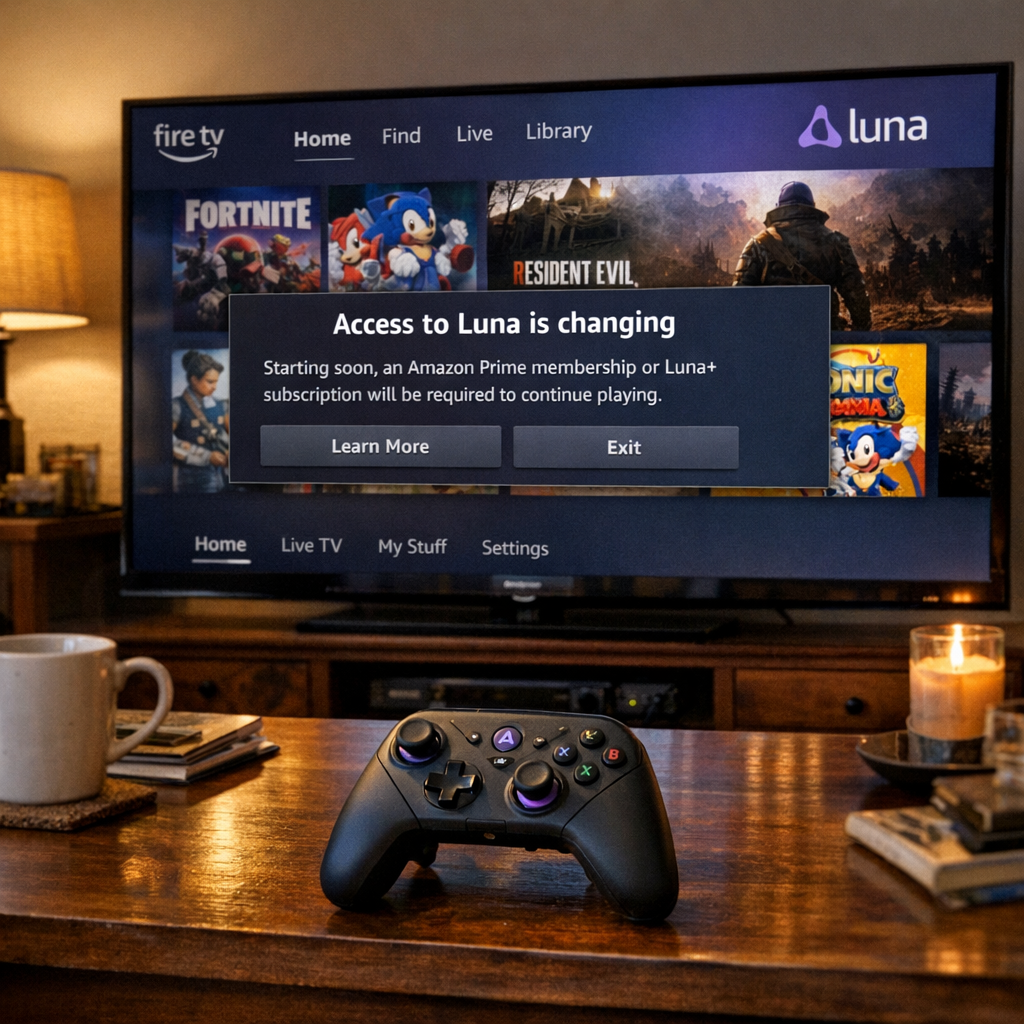 亚马逊给 Luna 做减法：云游戏平台不再卖单机，订阅制又赢了吗？