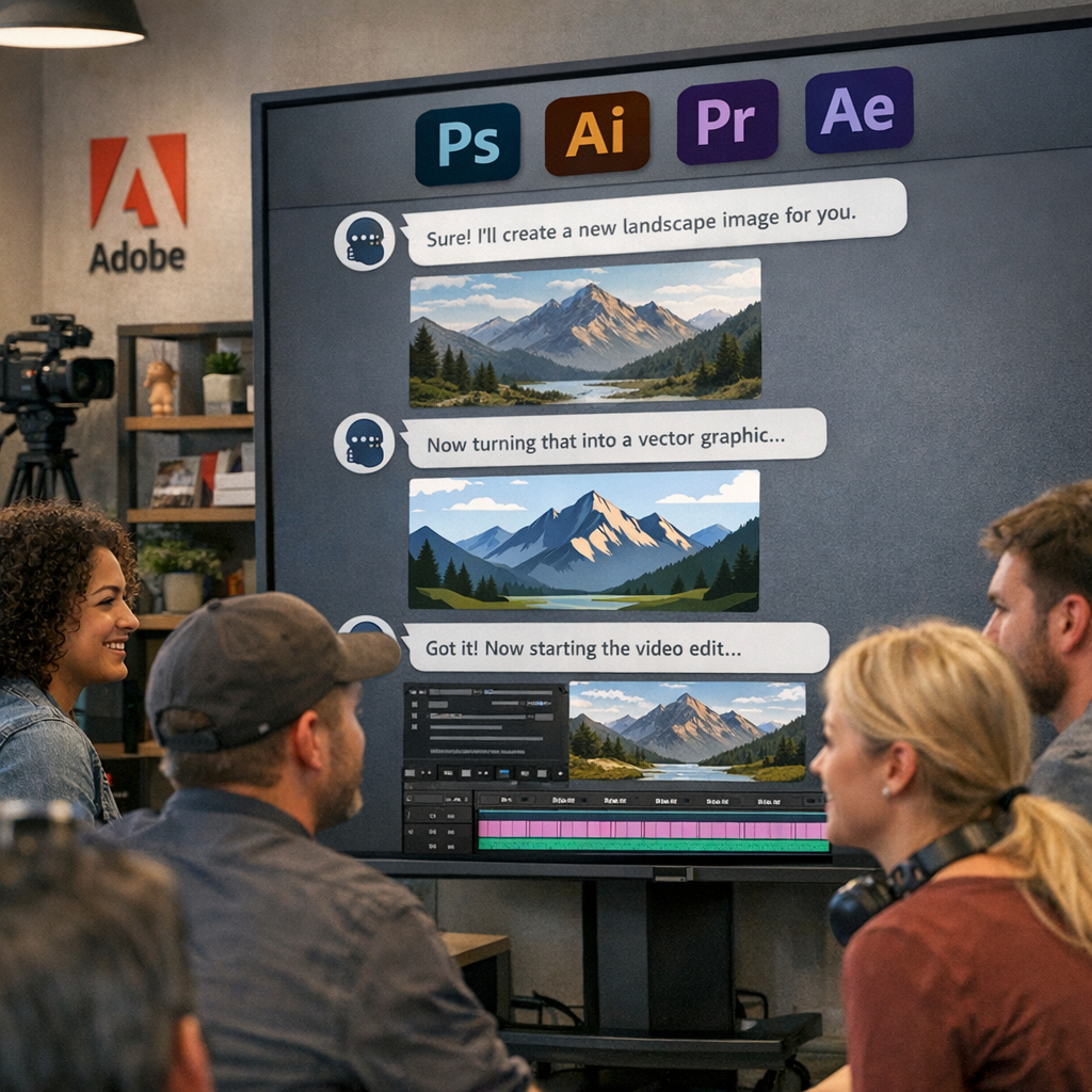Adobe 不想只做修图工具了，它想当你的“创意总控”：Firefly AI Assistant 把 Creative Cloud 推向新阶段