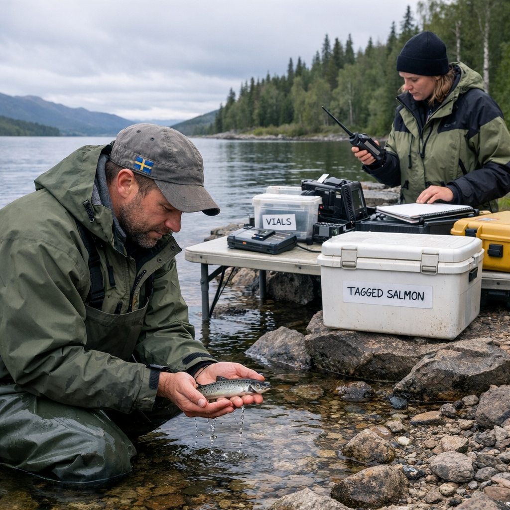 给大西洋鲑幼鱼植入可卡因后，真正该警惕的是被低估的药物代谢物污染