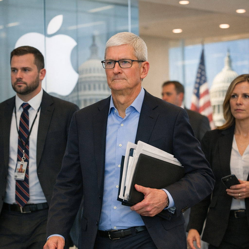 库克不再当苹果 CEO，但他还会继续处理特朗普这条线