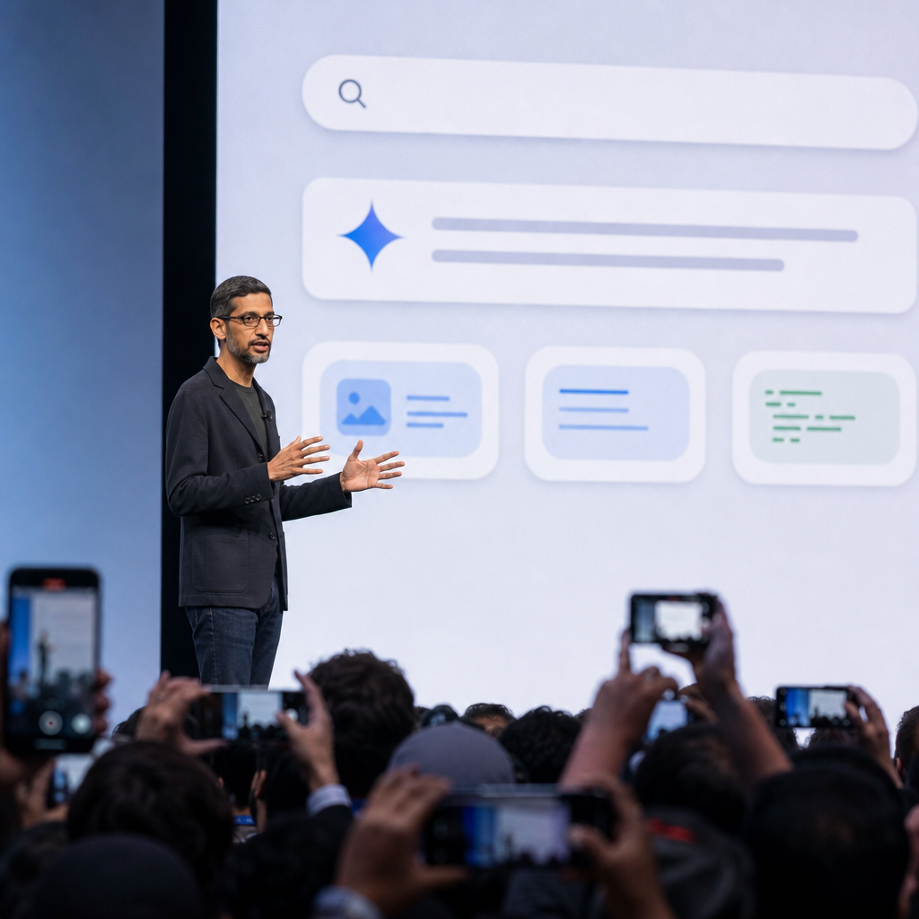 皮查伊谈 Google AI 转向：搜索不只给链接，开始替用户办事
