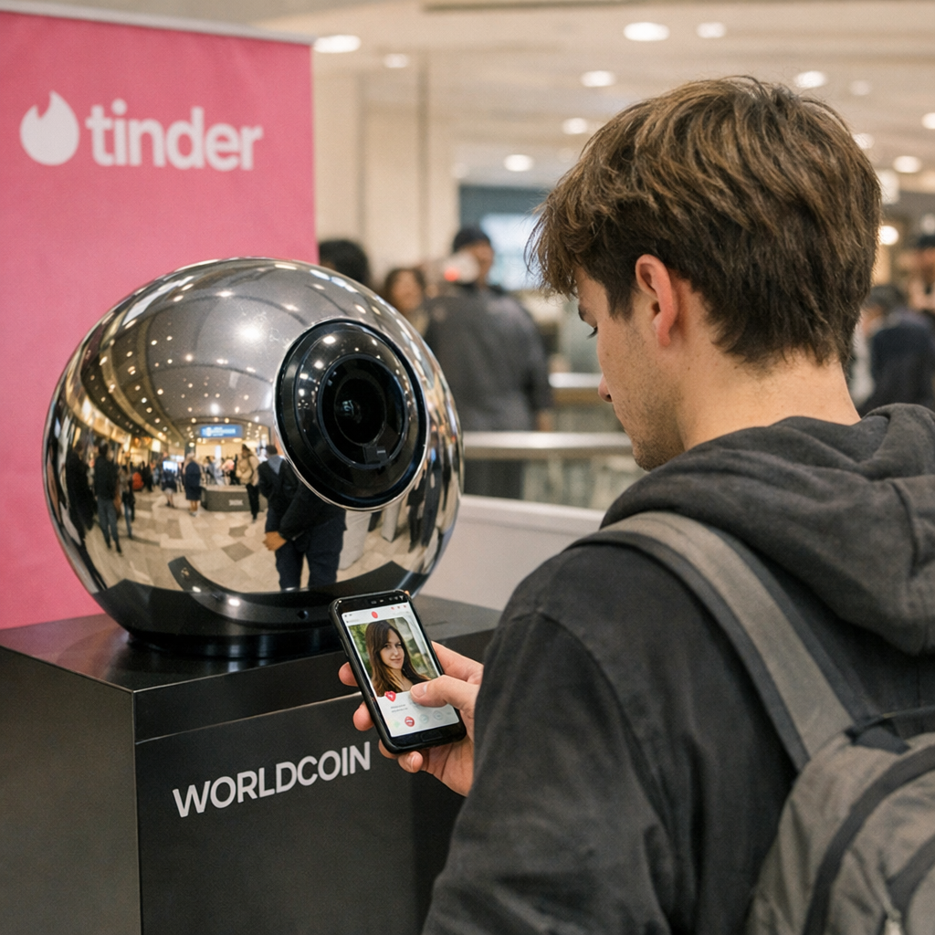 刷 Tinder 前先扫虹膜？World ID 想把“你是人类”做成下一张互联网通行证