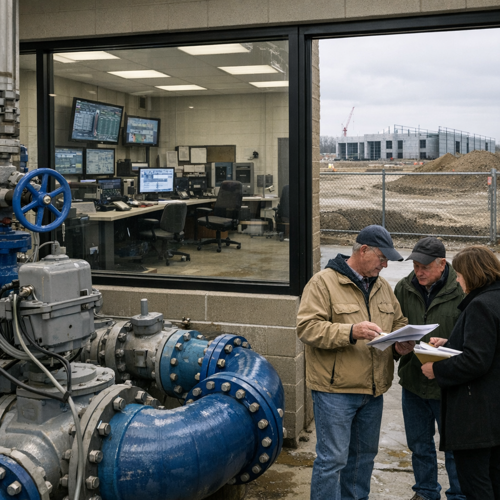 密歇根小镇给核武 AI 数据中心断水：算力竞赛第一次撞上地方水龙头