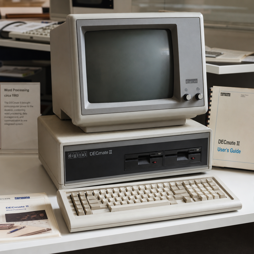 DECmate II:PDP-8 住进文字处理机,DEC 慢了半拍