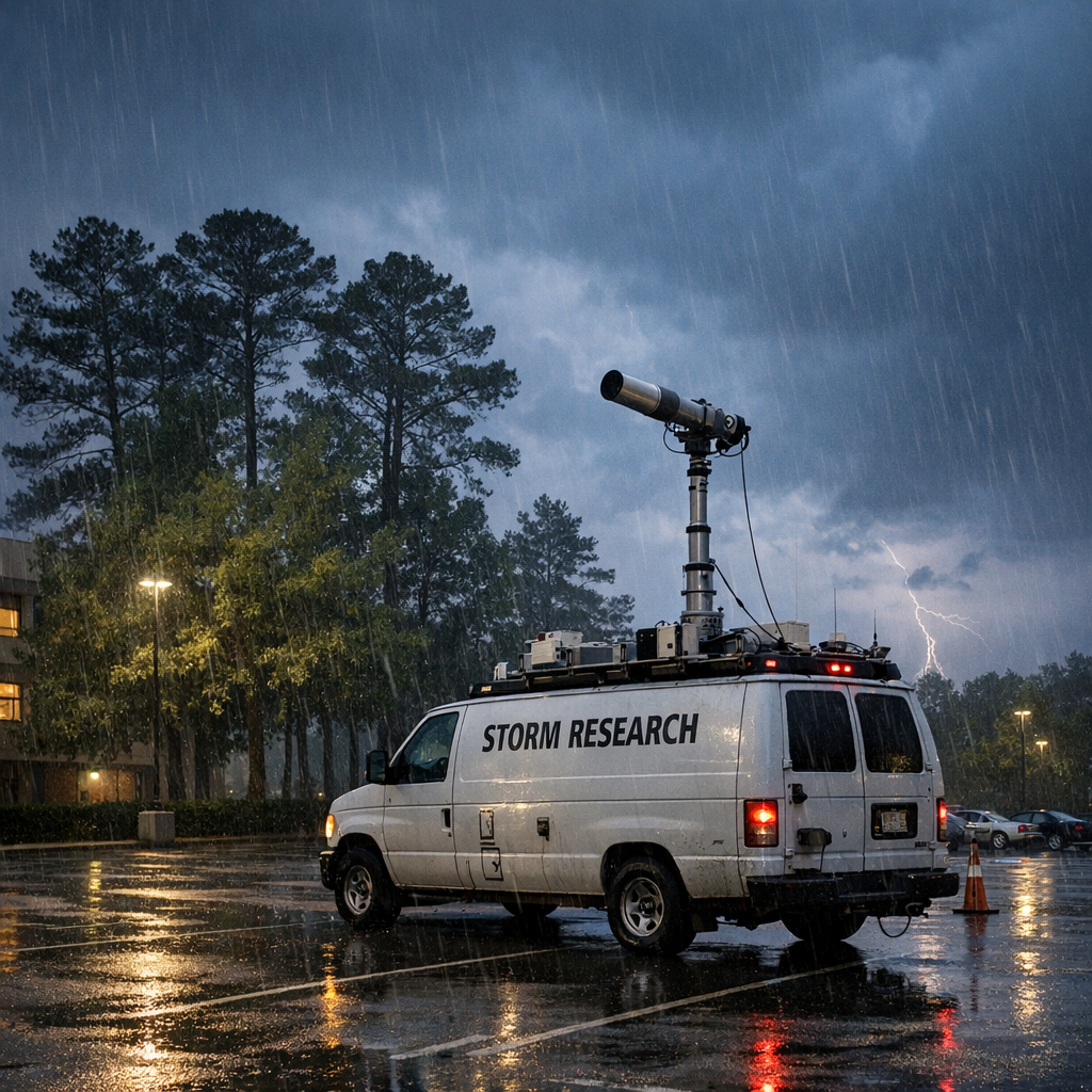 宾州州立首次拍到雷暴中树梢电晕放电：树冠“发光”猜了70多年，这次终于有了实拍