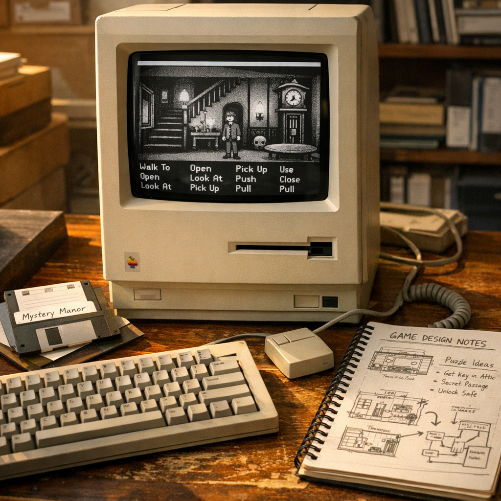 一款新游戏，偏要用40年前的老工具做出来：这不是复古，这是一次对“现代游戏工业”的温柔反抗