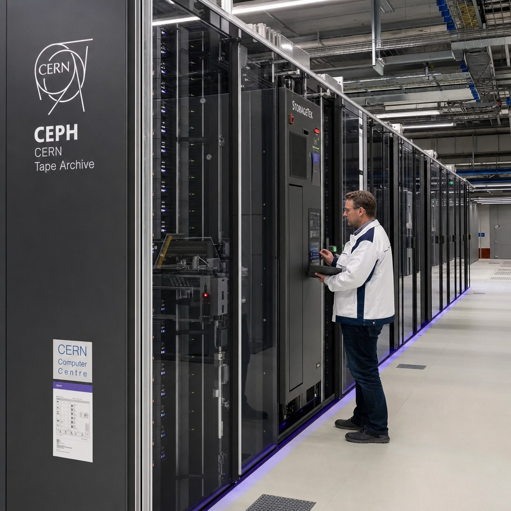 CERN 的 CASTOR 退场：磁带没死，真正变难的是数据治理