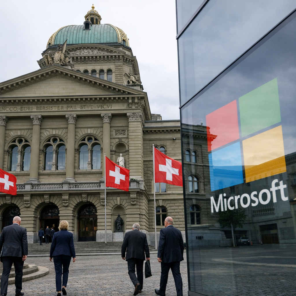 瑞士政府想摆脱微软依赖，真正难的不是换软件，而是重写数字主权