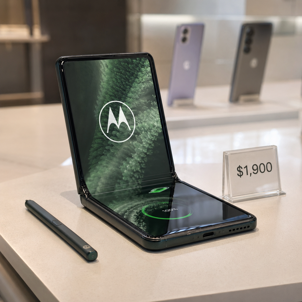 1900美元的 Razr Fold：折叠屏的便宜梦，又往后退了一步