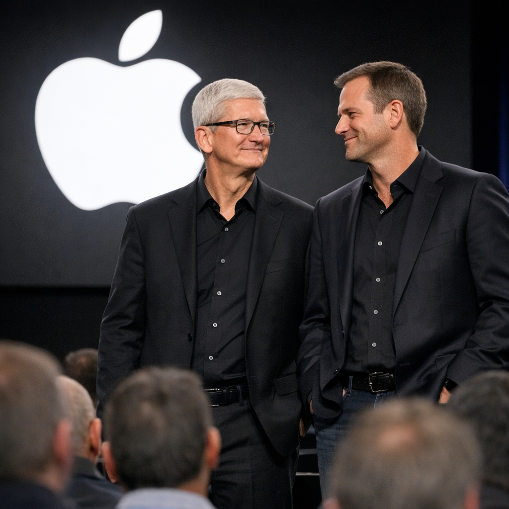 苹果换帅：库克退居幕后，硬件派特纳斯上位，这更像一次保守交棒