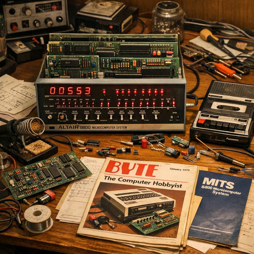 1975 年《BYTE》创刊号回看：个人电脑不是被发明出来的，而是被一群业余玩家先“买回家”了