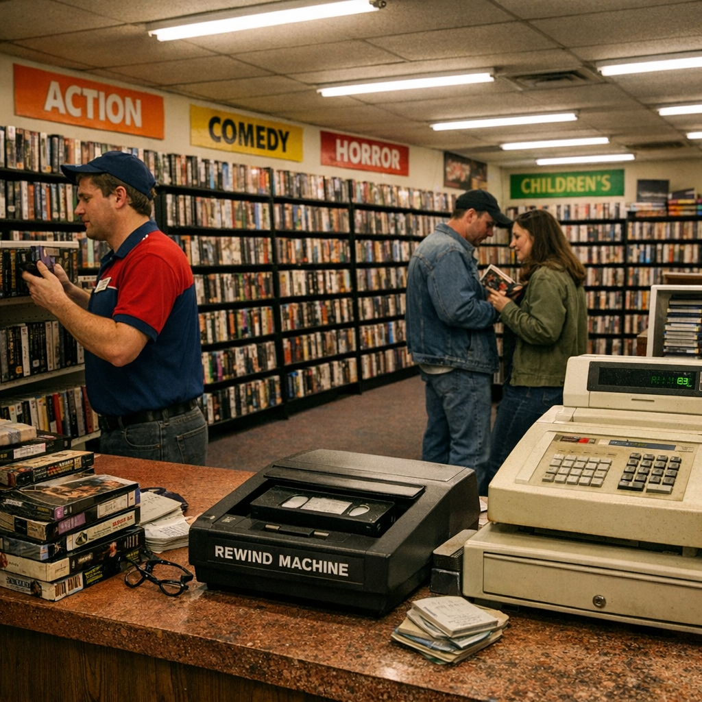 把无聊做成游戏：这款“录像带店模拟器”，为什么偏偏让人上头？