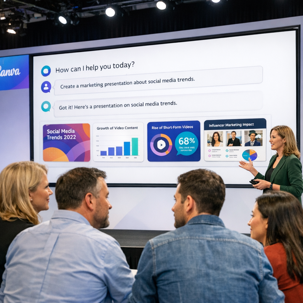 Canva把设计软件变成了聊天窗口:AI 2.0不只是升级,更像一场工作流政变