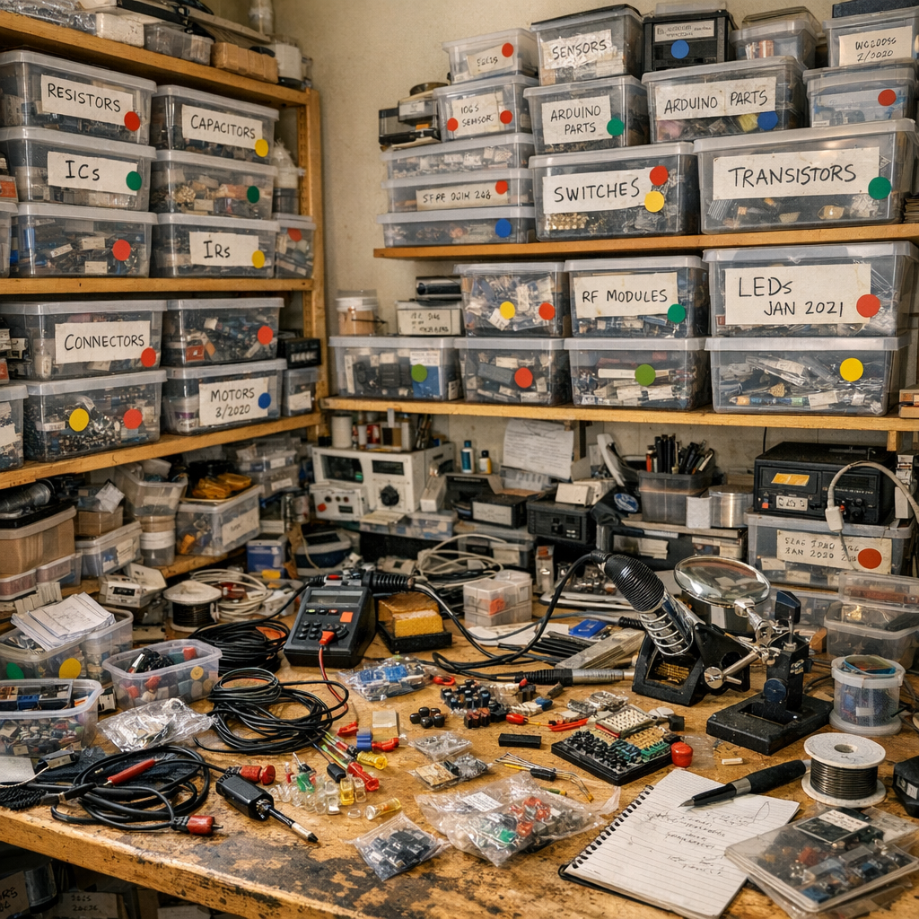 3美元、4年、零软件：这套“贴圆点”库存法，可能比你的效率 App 更懂实验室