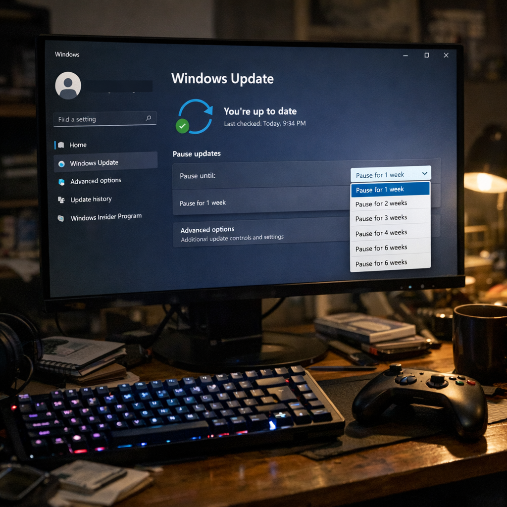 Windows 更新终于能反复暂停：微软还的是控制权，不是恩赐