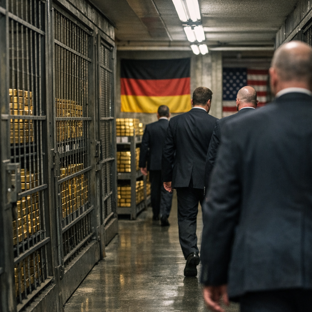 德国1600亿欧元黄金放在纽约，安全吗？当“盟友信任”开始打折，金库也成了地缘政治考题