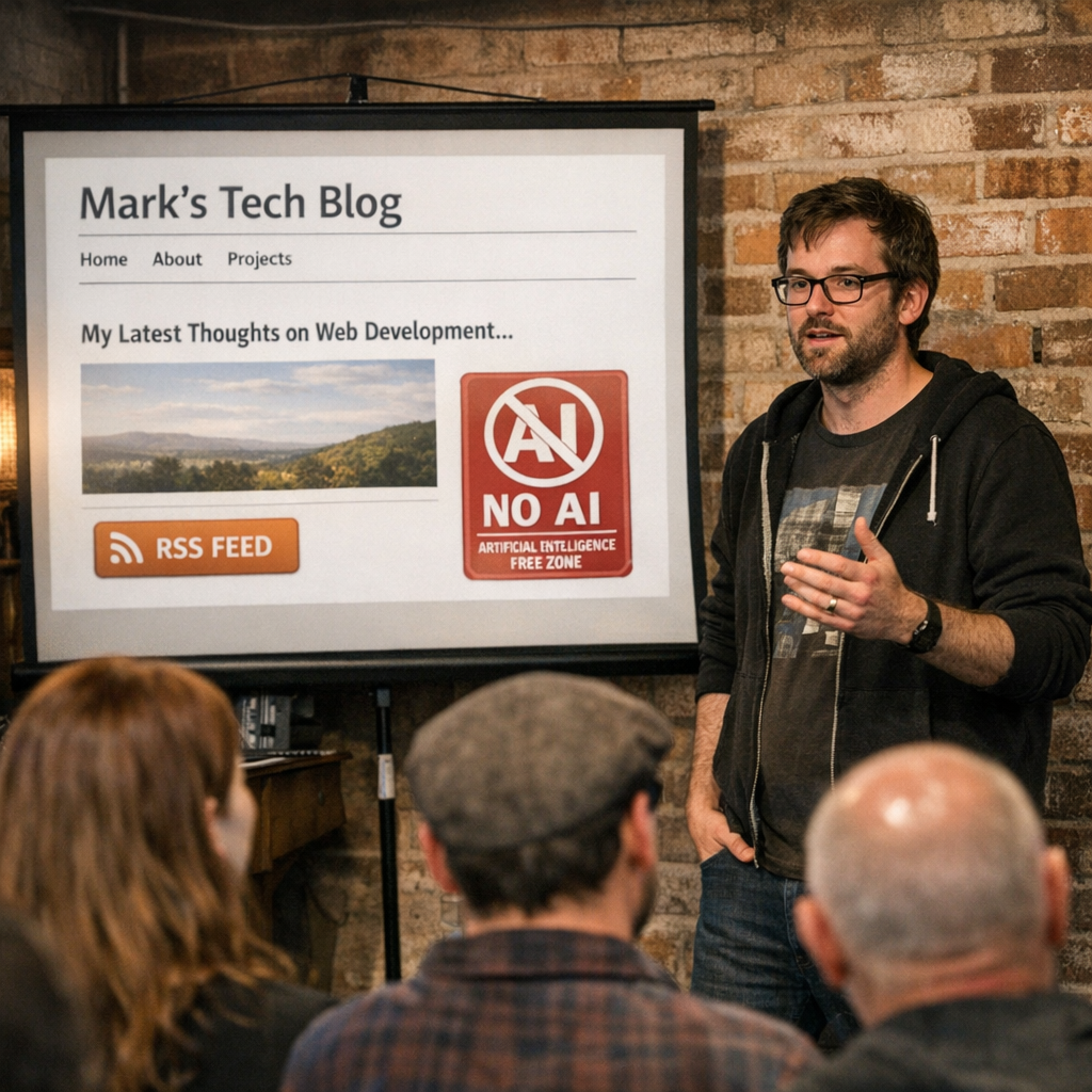 “别闭嘴，继续写”：一位英国开发者对 AI 时代网络写作的反击