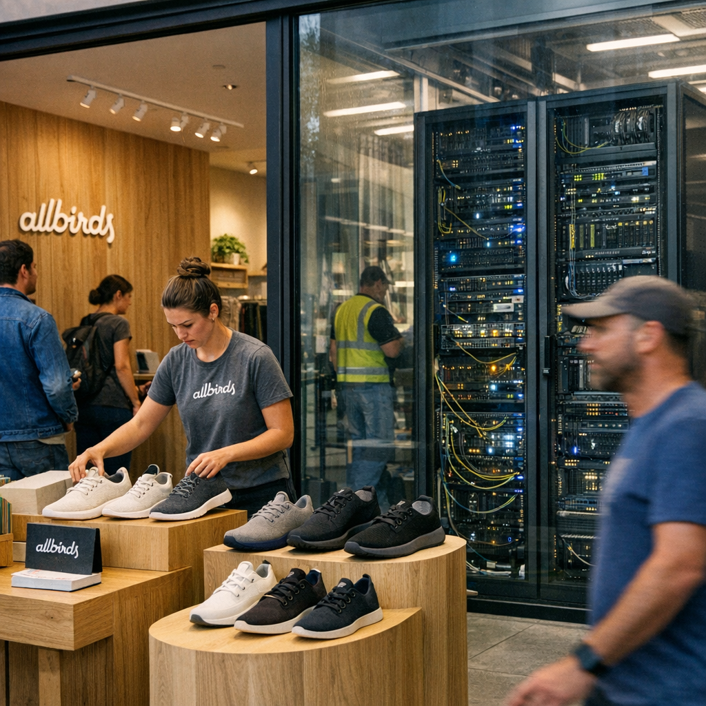 卖鞋不赚钱，就去卖算力？Allbirds“脱鞋入AI”后股价暴涨600%，这场转身更像资本市场的狂欢