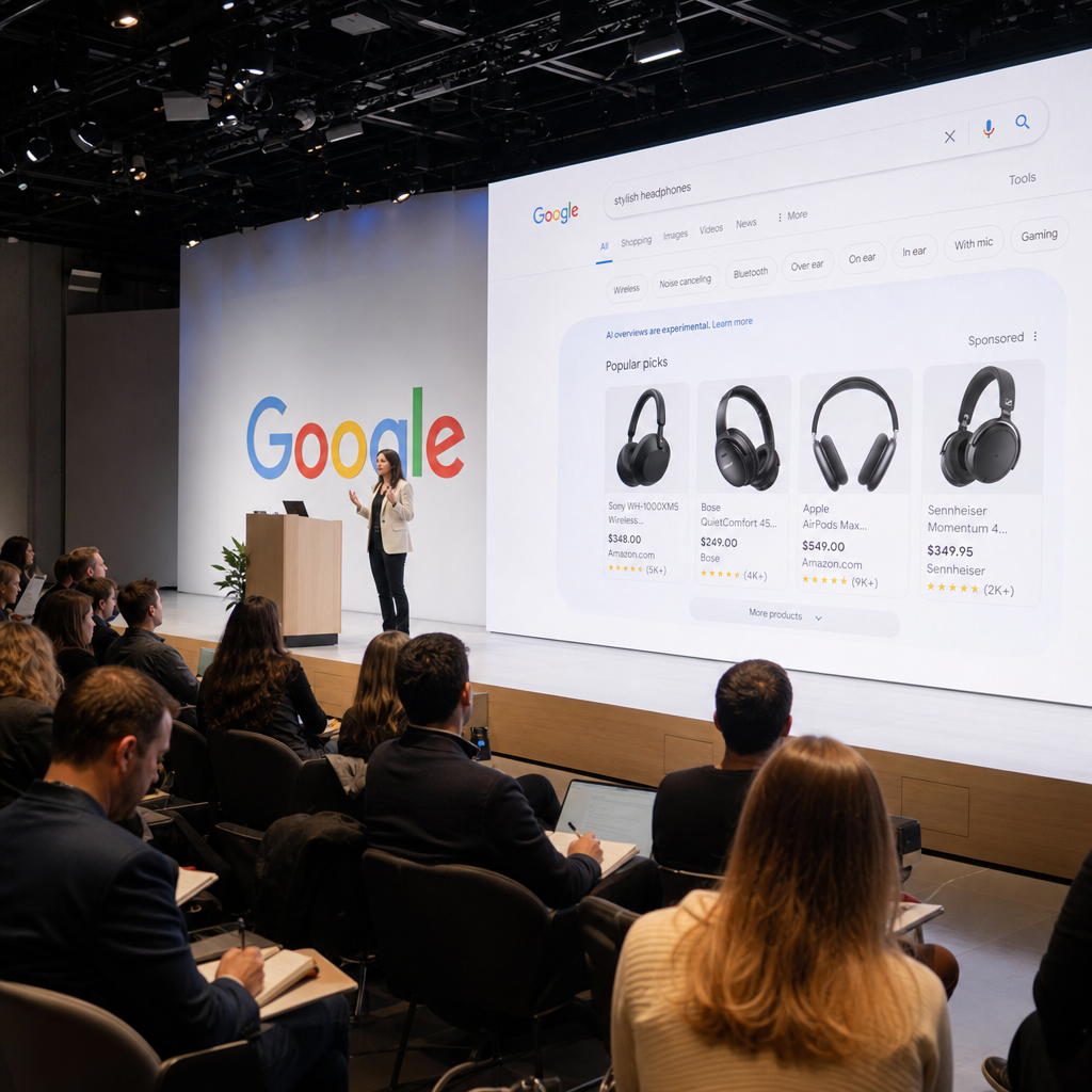 Google在AI Mode里测试广告：搜索广告开始进入对话推荐