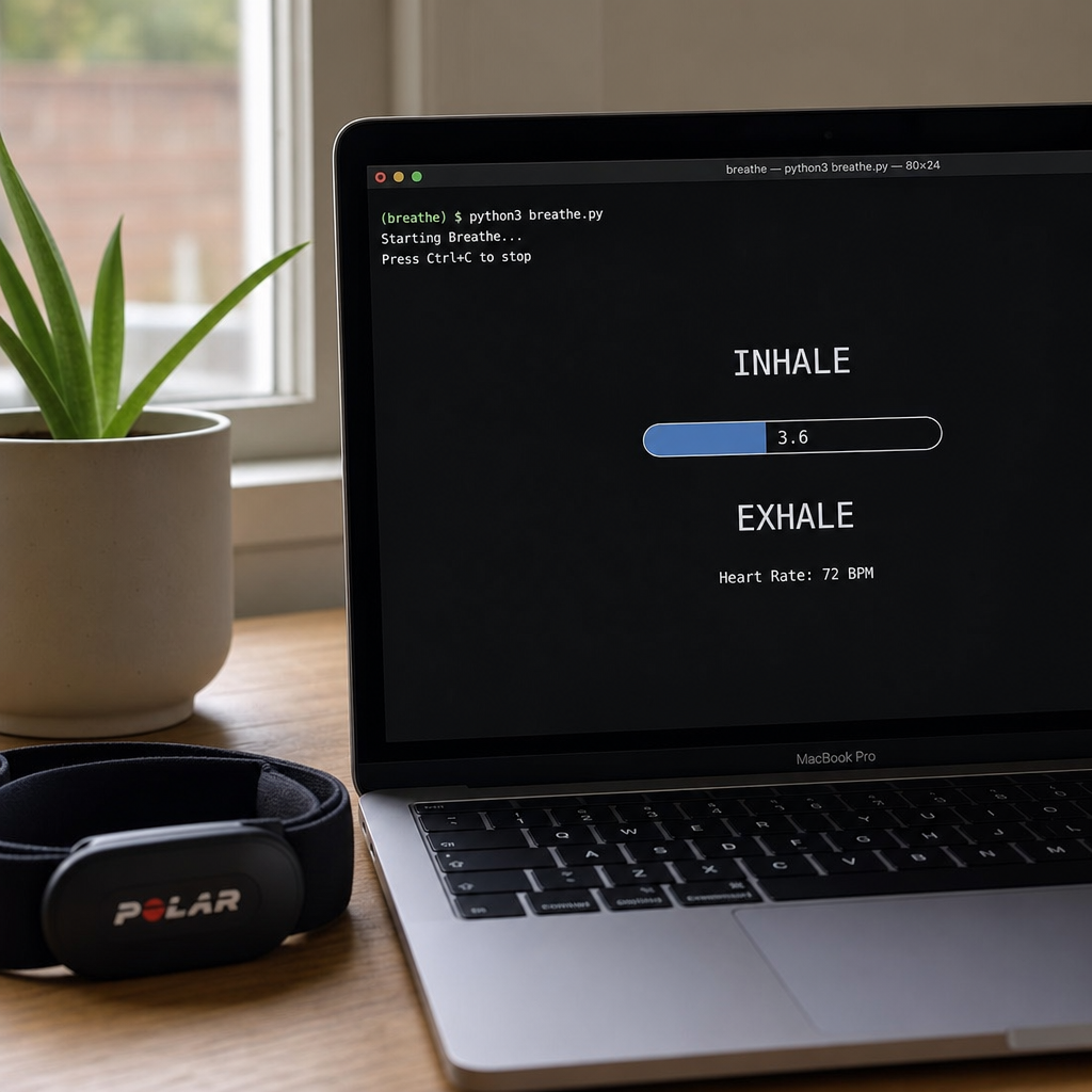 Breathe CLI：一个 macOS 终端呼吸条，比很多冥想 App 更像健康产品