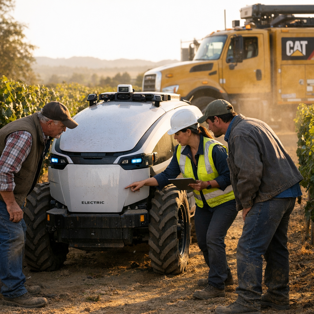 从明星农机到被收编：Monarch Tractor倒下，给自动驾驶农业上了一堂残酷的商业课