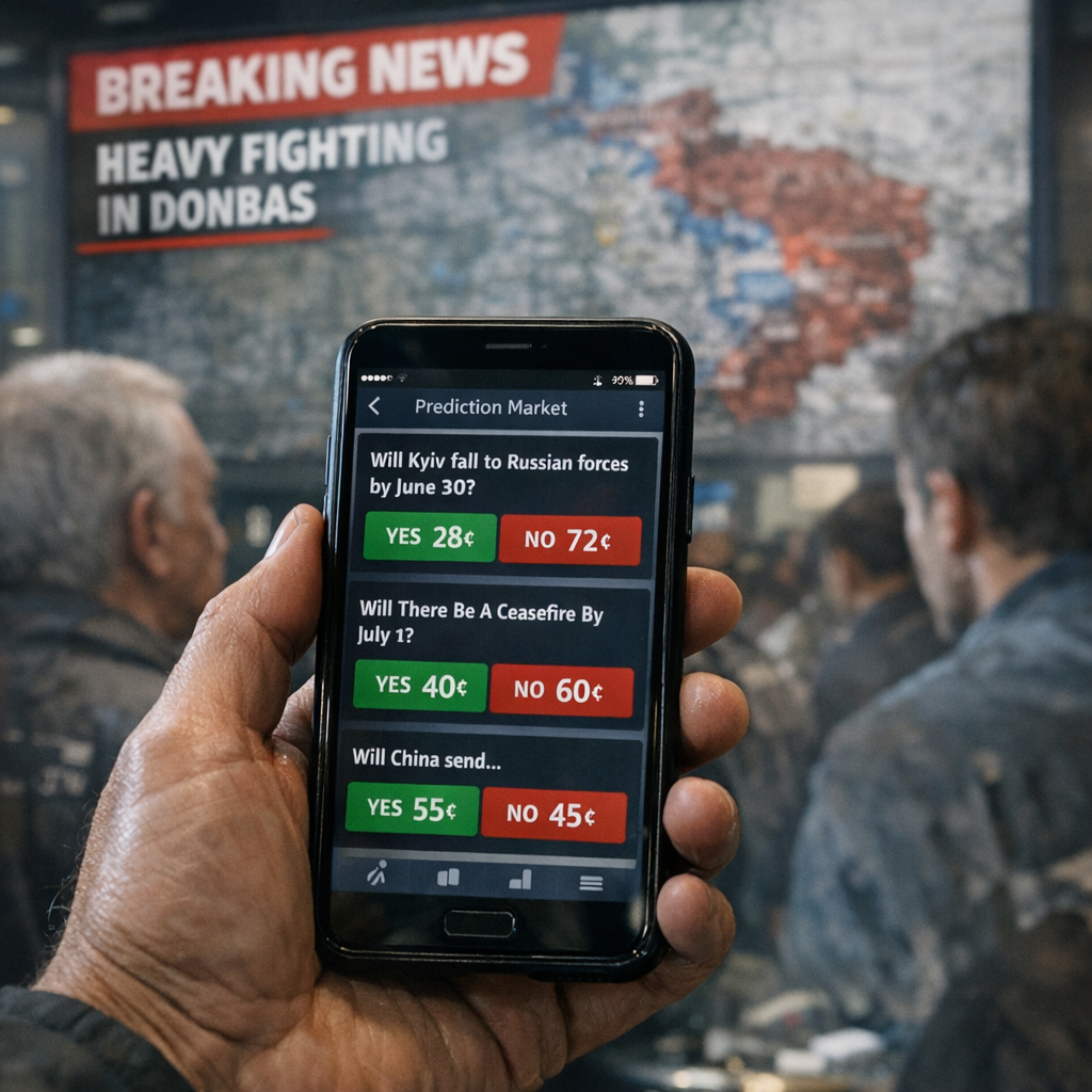 当战争也成了下注题材：Polymarket把“真相”做成了赌场筹码