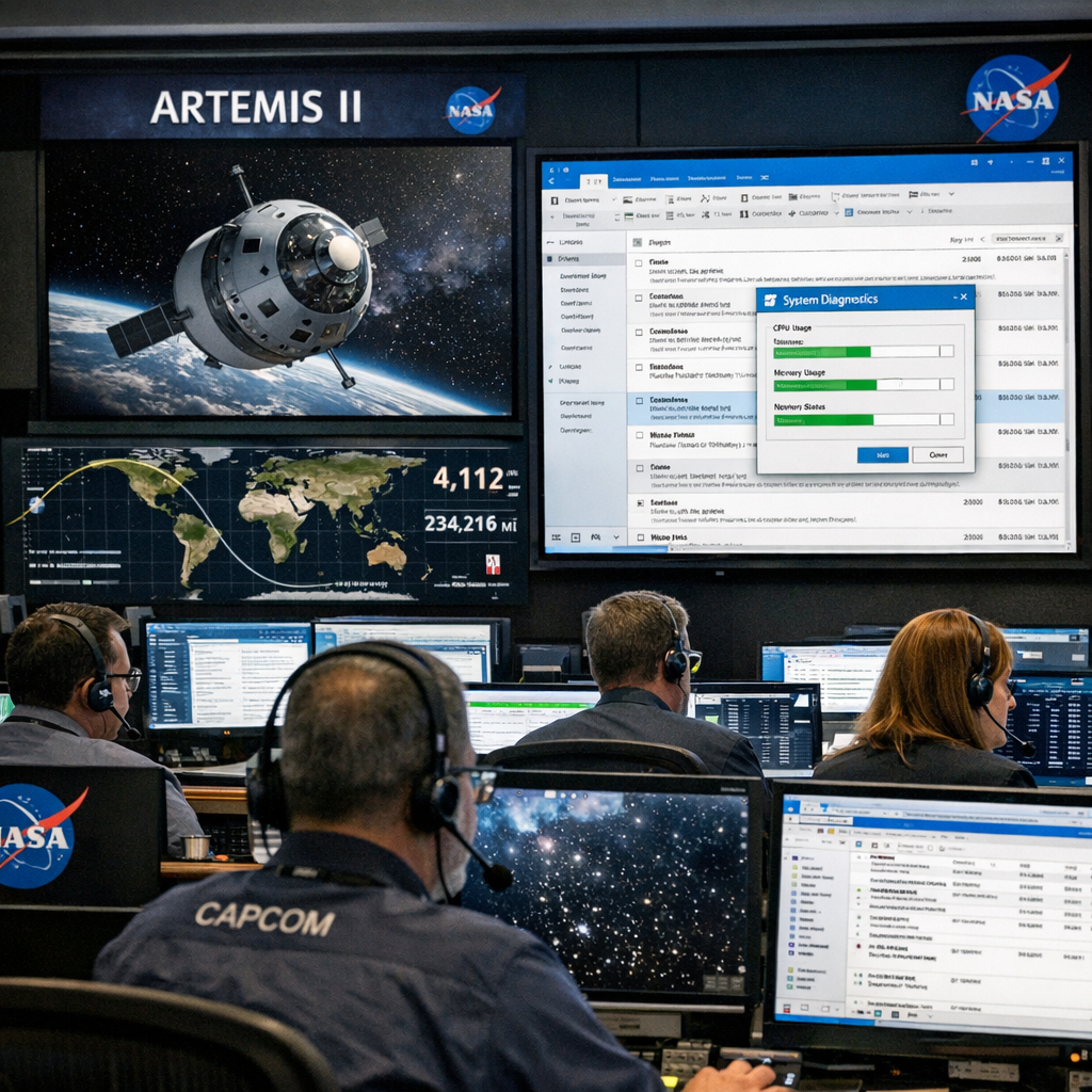 飞向月球的宇航员,也逃不过 Outlook:NASA 修好了一个很“地球”的太空故障
