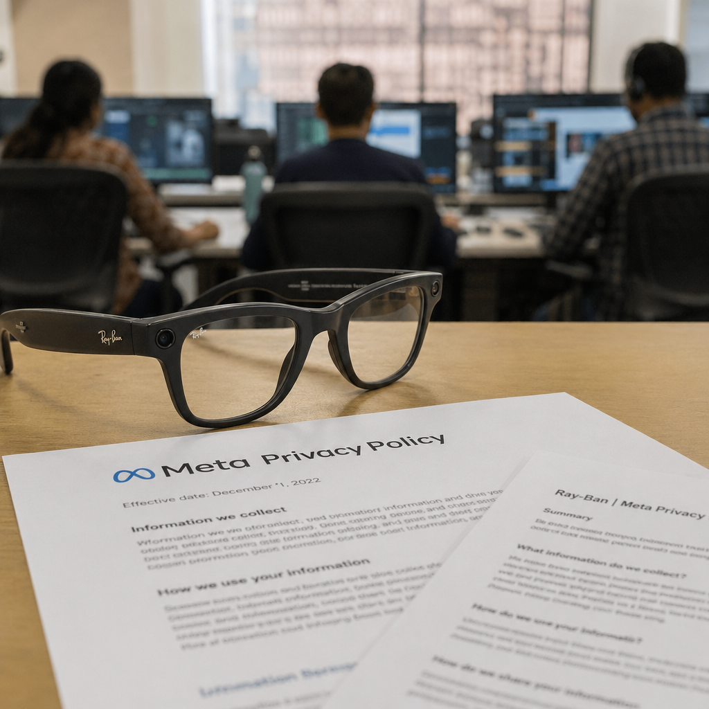 Meta AI 眼镜翻车点：私密画面进了外包审核链