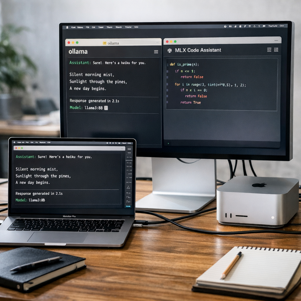 Ollama 把 Mac 本地大模型又推快了一截：接入苹果 MLX，Apple Silicon 正在变成 AI 的新主场