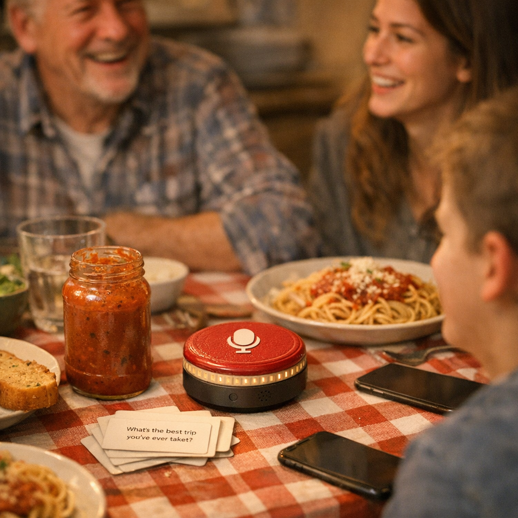 Prego想把晚餐变成录音档：这不是科技新品，更像一场高明的情绪营销
