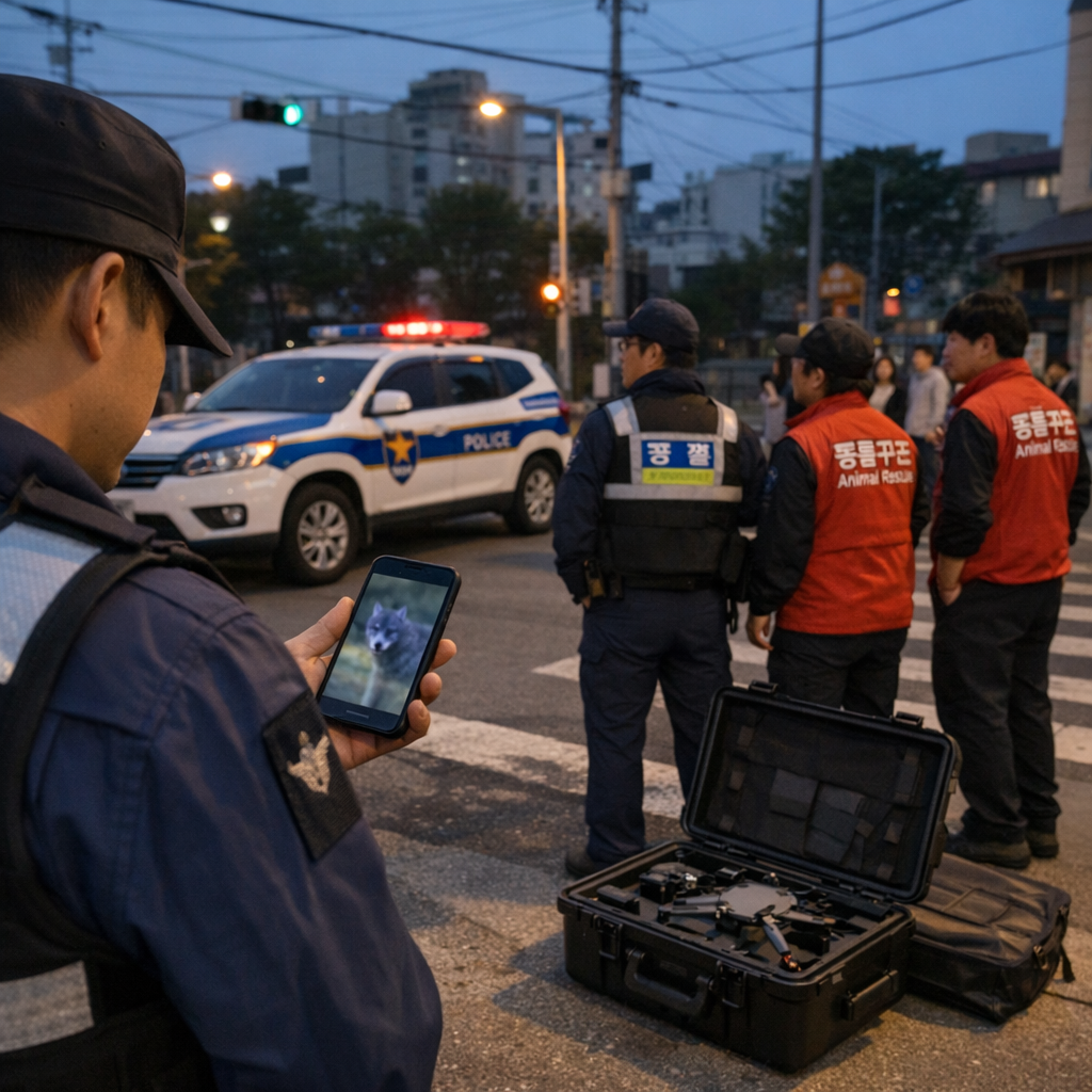 韩国出逃狼遇上 AI 假目击：一句“好玩”，为何可能换来刑责