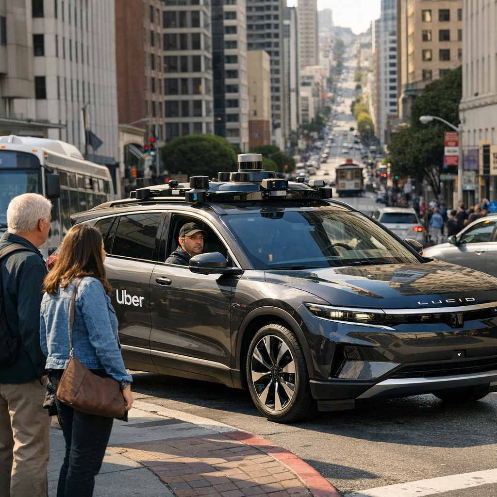 旧金山街头的新赌局：Uber、Nuro把高端无人出租车开上路了