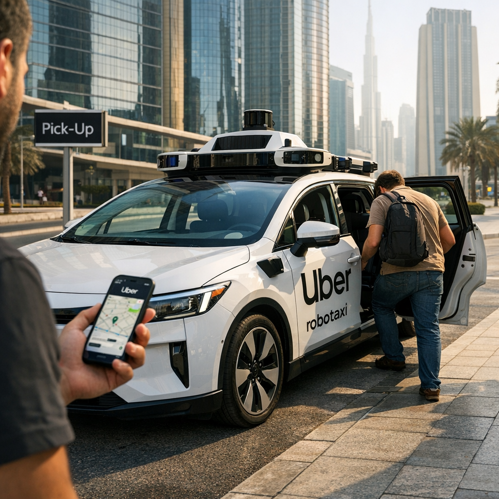 Uber加码文远知行：迪拜无人出租车跑起来了，但更大的赌局才刚开始