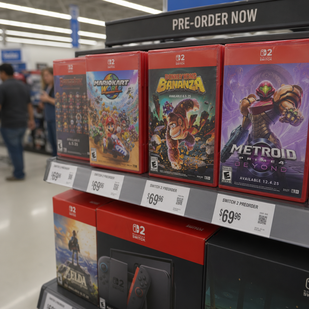 Walmart 把 Switch 2 实体卡带打到数字版价格，任天堂的数字化算盘没那么顺