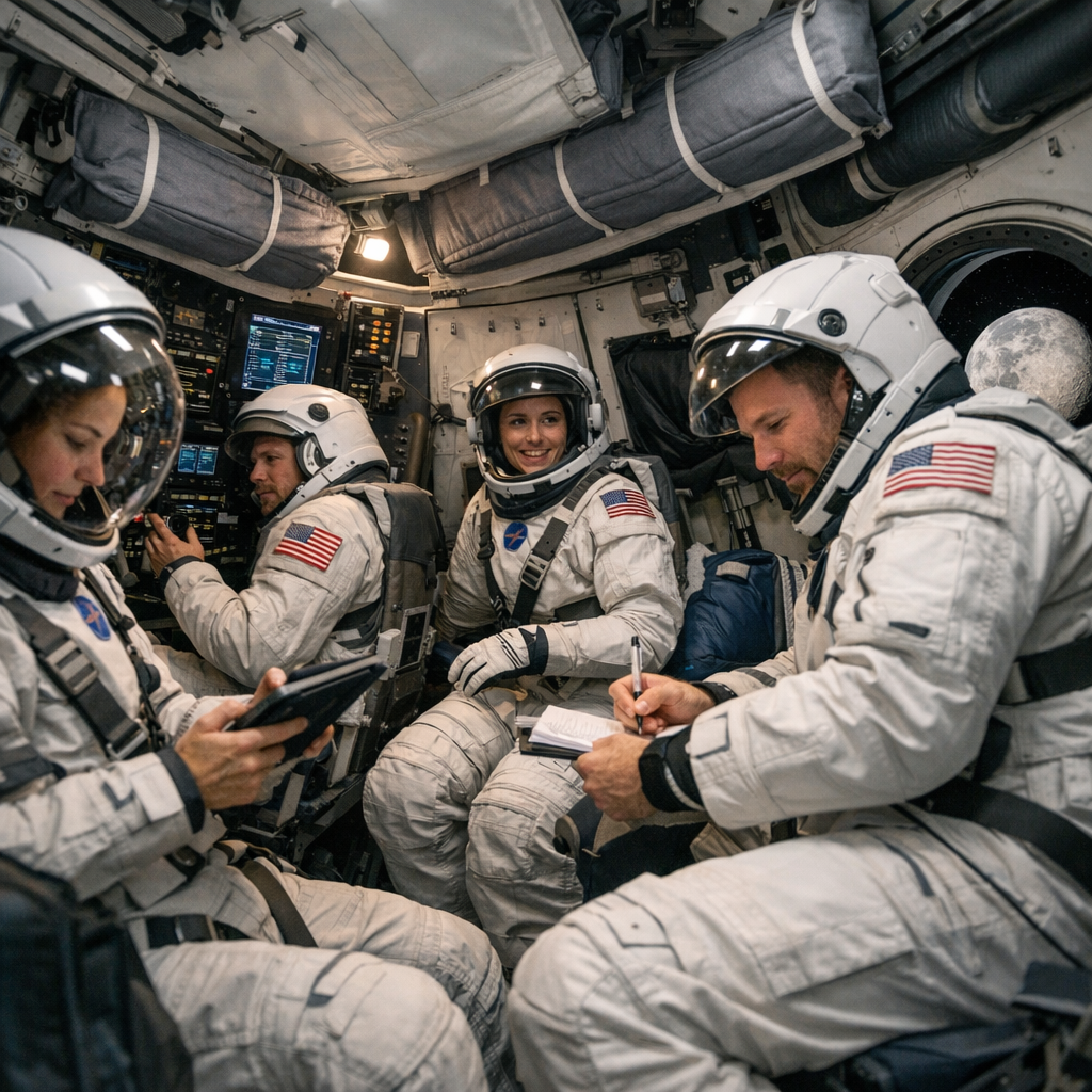 飞向月球的，不只是飞船：Artemis II 把“太空舱内饰”变成了生死攸关的设计题