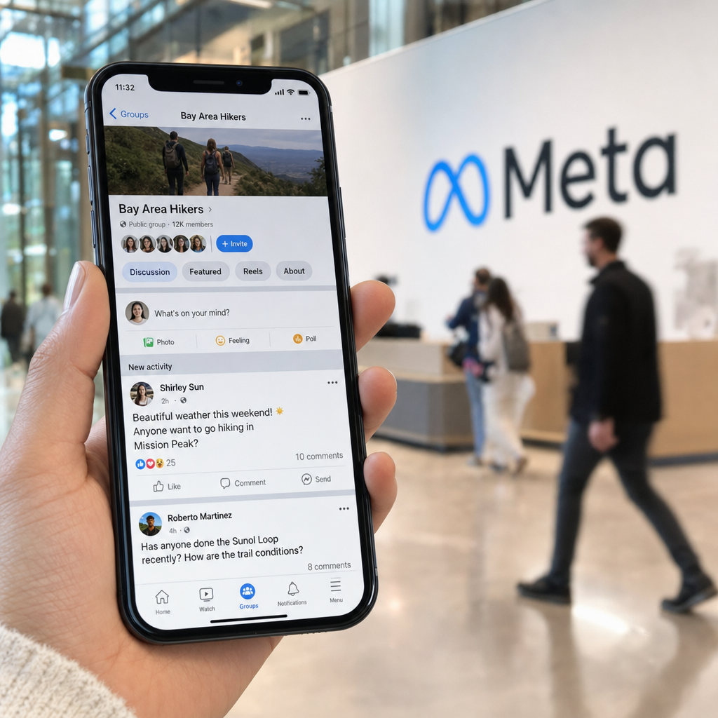 Meta 悄然上线 Forum：Facebook Groups 换成 Reddit 式入口，AI 负责整理旧讨论