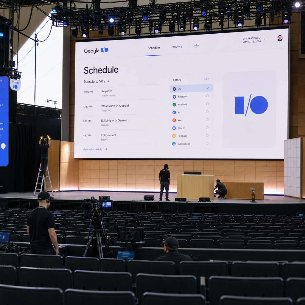 Google I/O 2026 日程页上线：先确认入口，别急着猜新品