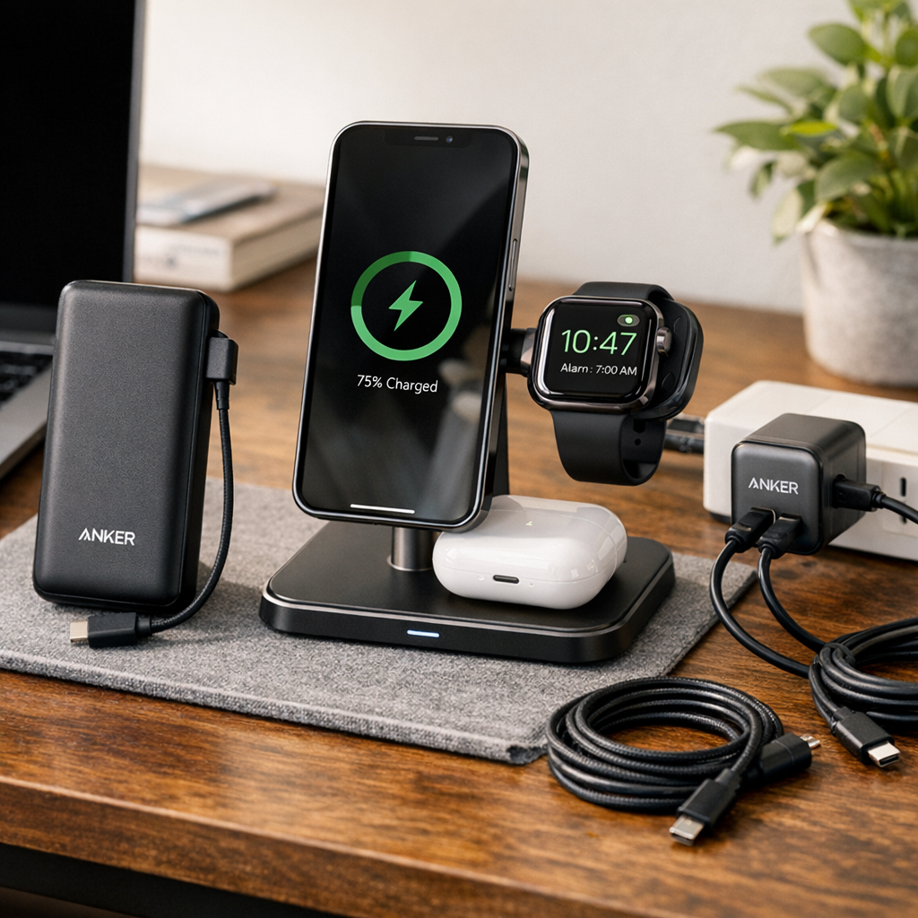 充电器也开始卷到“会讲故事”了：亚马逊春季大促背后，配件市场正在悄悄升级