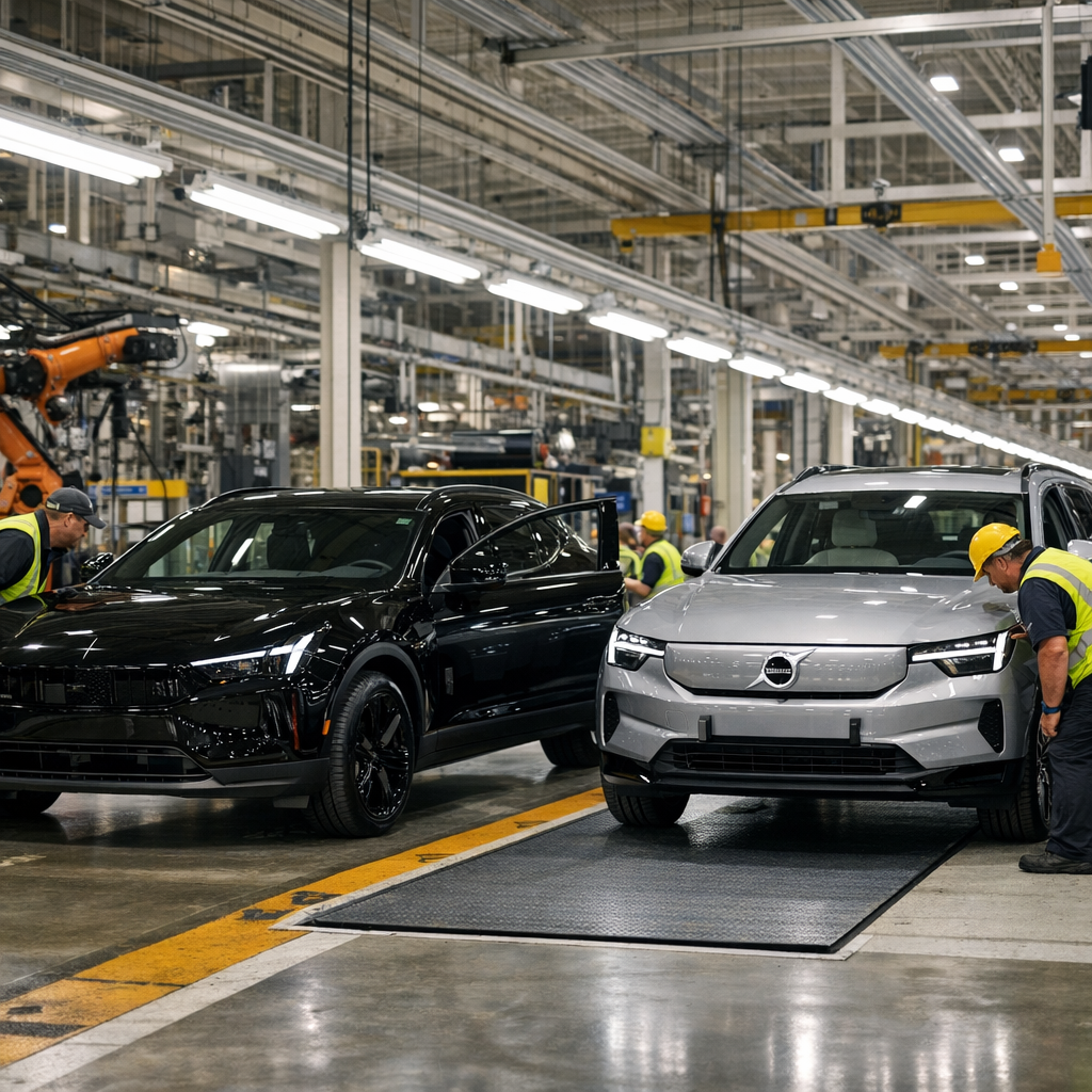 极星3告别成都产线：一辆电动SUV，牵出沃尔沃与全球制造版图的大挪移