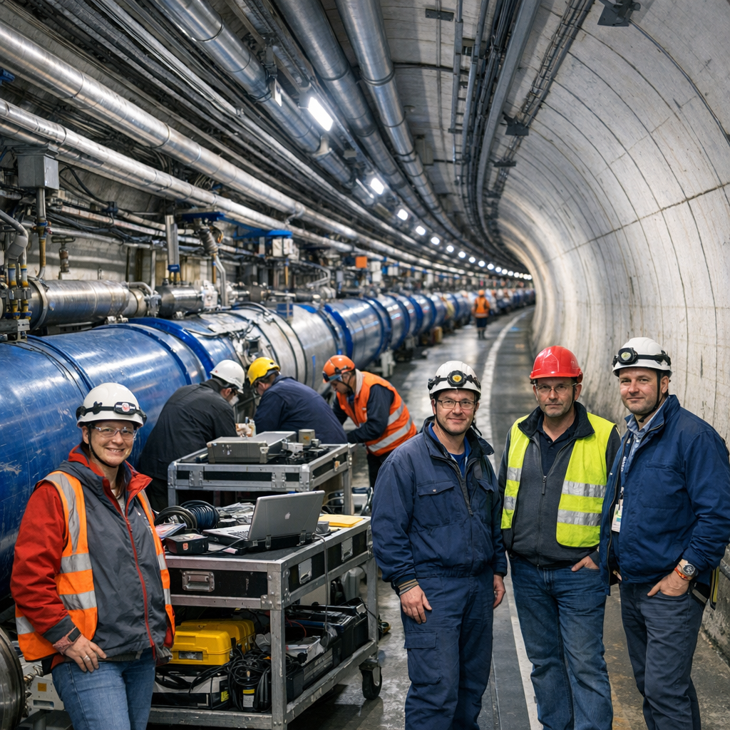 CERN说要在LHC隧道里开“超导卡丁车”？别急，这更像一场高级愚人节玩笑