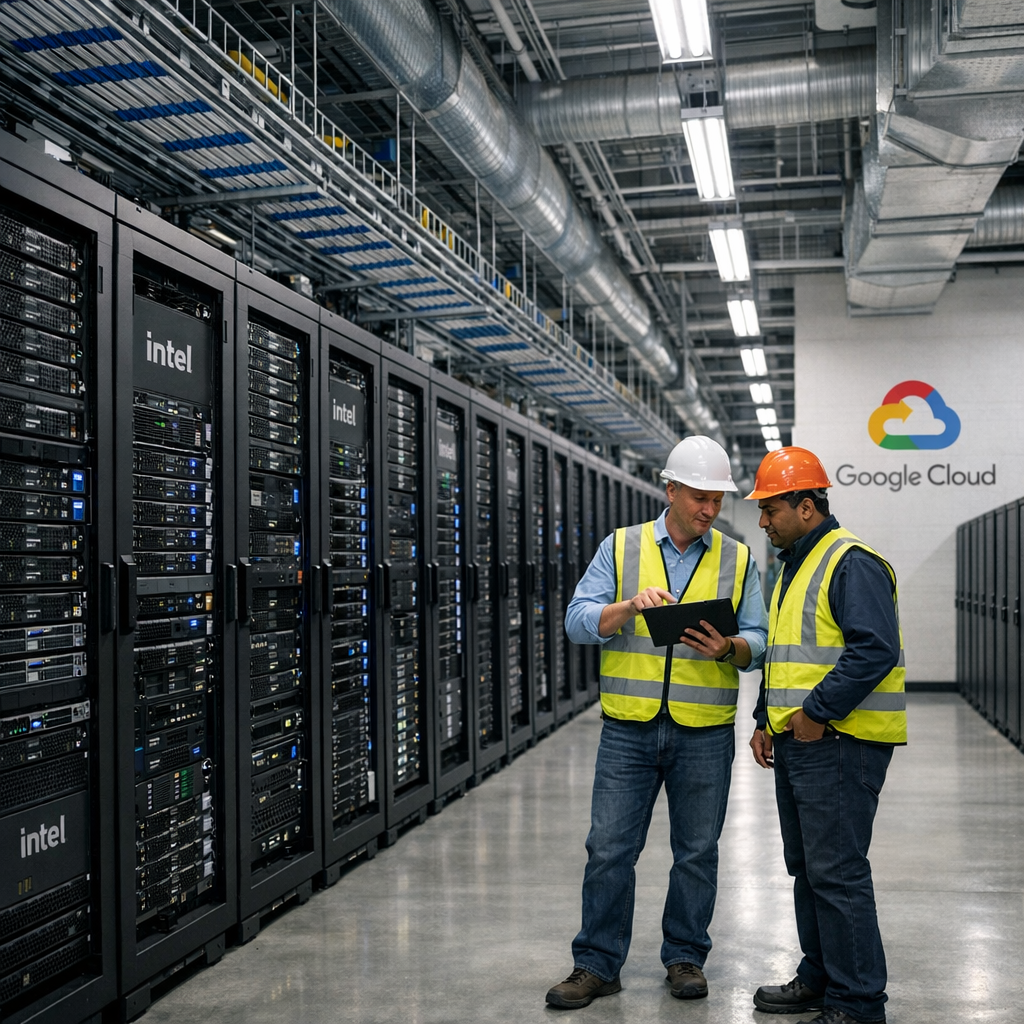 Google拉上Intel重押AI底座：当所有人追逐GPU时，真正吃紧的是CPU