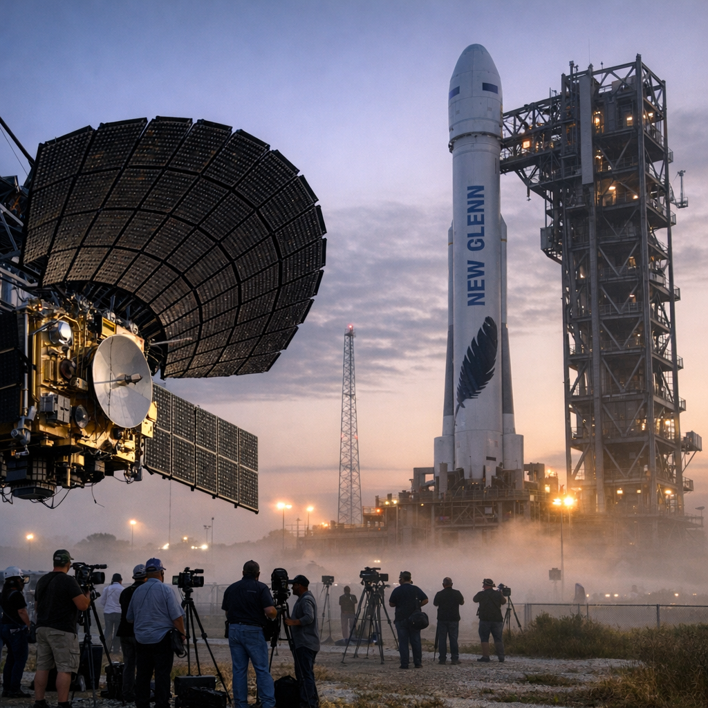 一座“手机信号塔”要被送上天：蓝色起源这次发射，瞄准的不只是火箭回收