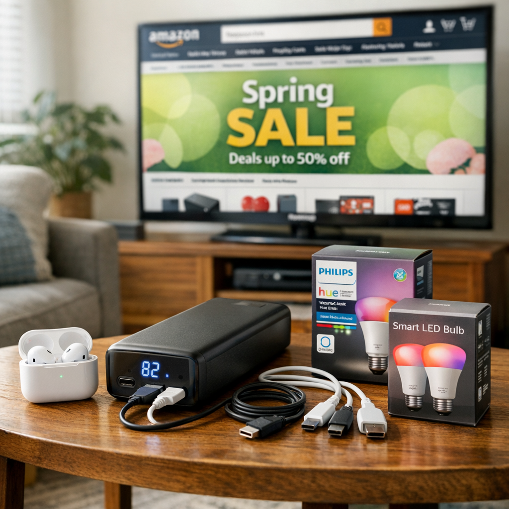 亚马逊把“春促淡季”硬生生做成大场面：便宜不如黑五，但焦虑比往年更真实