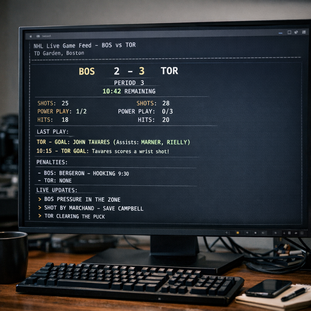 一款看冰球比分的终端小工具，戳中了 TUI 复兴里最真实的需求
